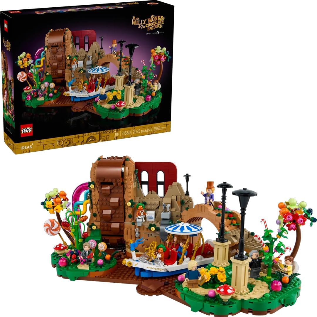 لگو سری ایده مدل ویلی وانکا و کارخانه شکلات سازی 21360 - LEGO Willy Wonka & the Chocolate Factory 21360