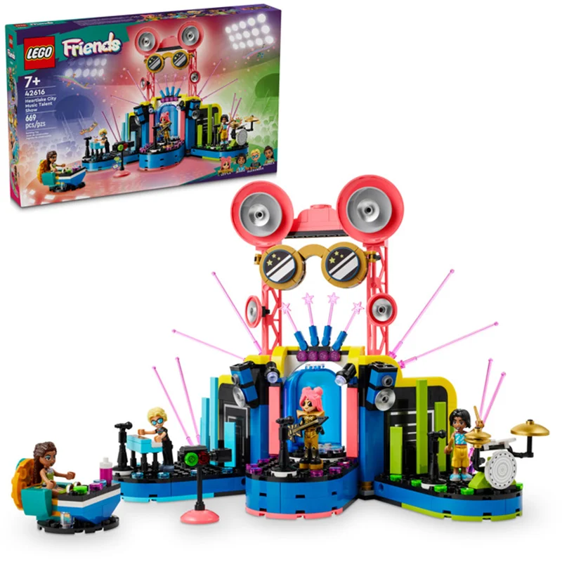 لگو سری فرندز مدل مسابقه موسیقی شهر هارتلیک 42616 - LEGO Friends Heartlake City Music Competition 42616