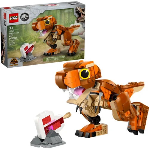 لگو سری پارک ژوراسیک مدل لیتل ایتی : تی رکس 76967 - LEGO Little Eatie: T. rex Set 76967