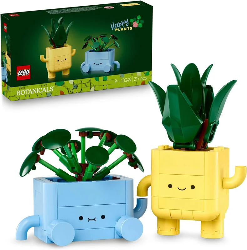 لگو سری آیکون مدل گیاهان شاد ۱۰۳۴۹ - LEGO Botanicals Happy Plants 10349