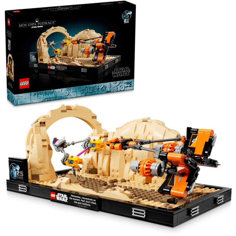 لگو سری جنگ ستارگان مدل 75380 - LEGO Mos Espa Podrace Diorama Set 75380