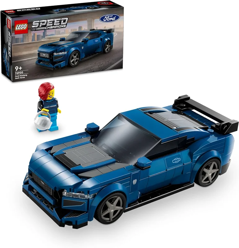 لگو سری اسپید مدل ماشین اسپرت فورد موستانگ دارک هورس 76920 - LEGO® Speed Champions Ford Mustang Dark Horse Sports Car 76920
