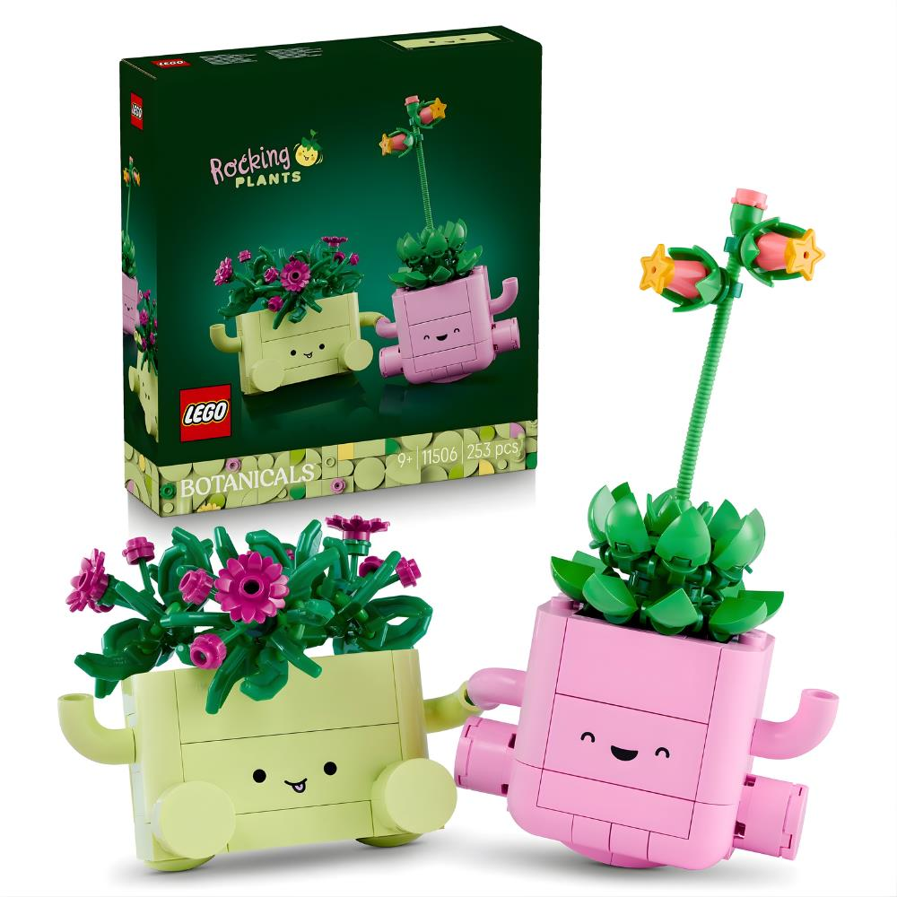 لگو سری آیکون مدل گیاهان تاب‌دار ۱۱۵۰۶ - LEGO Botanicals Swinging Plants 11506