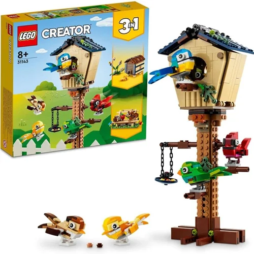 لگو سری سازنده 3 در 1 مدل خانه پرنده 31143 - 31143 LEGO® Creator Birdhouse