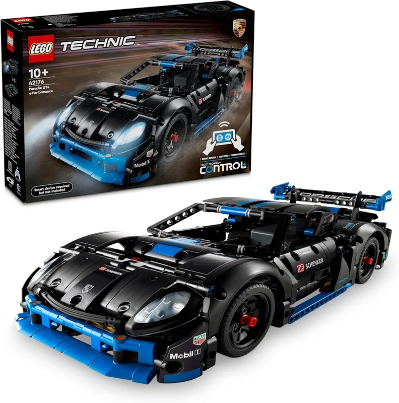 لگو سری تکنیک مدل ماشین مسابقه پرفورمنس پورشه GT4 42176 - LEGO Technic Porsche GT4 e-Performance Race Car 42176