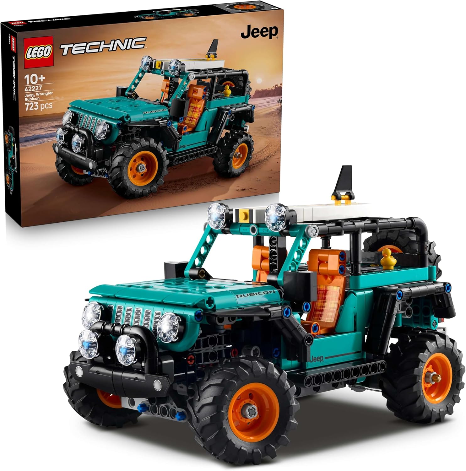 لگو سری تکنیک مدل جیپ رانگلر روبیکان 42227 - 42227 Lego Technic Jeep(R) Wrangler Rubicon