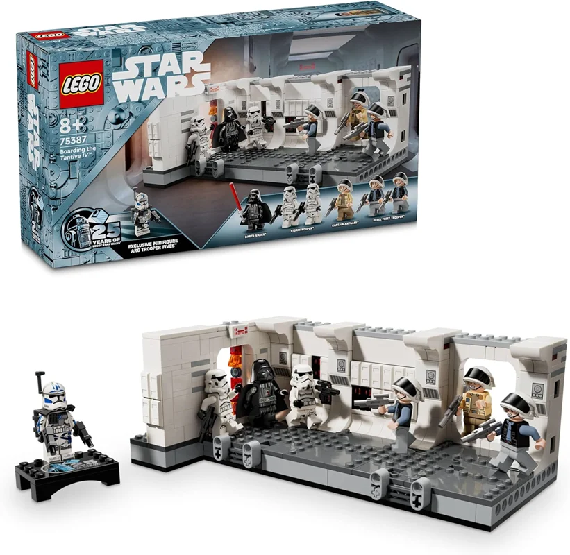لگو سری جنگ ستارگان مدل 75387 - LEGO Star Wars Tantive IV Boarding 75387