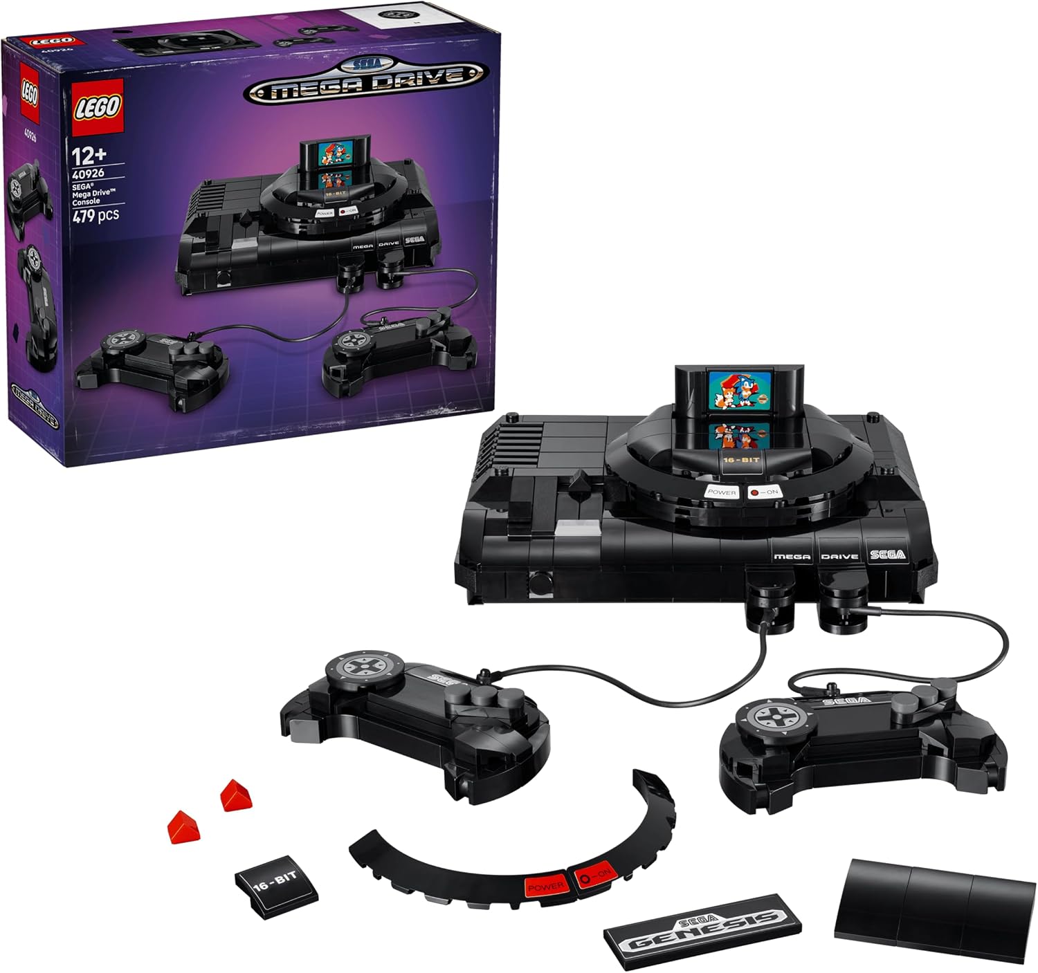 کنسول نمادین SEGA® Mega Drive™ 40926 -  LEGO Iconic SEGA® Mega Drive™ Console 40926