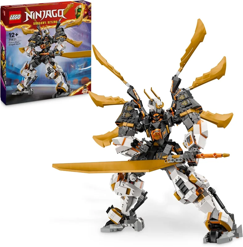 لگو سری نینجاگو مدل اژدهای تیتان 71821 - LEGO NINJAGO Cole's Titan Dragon Mech 71821