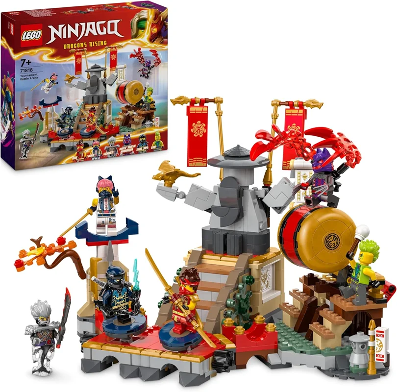 لگو سری نینجاگو مدل مسابقات نبرد آرنا 71818 -  LEGO NINJAGO Tournament Battle Arena 71818