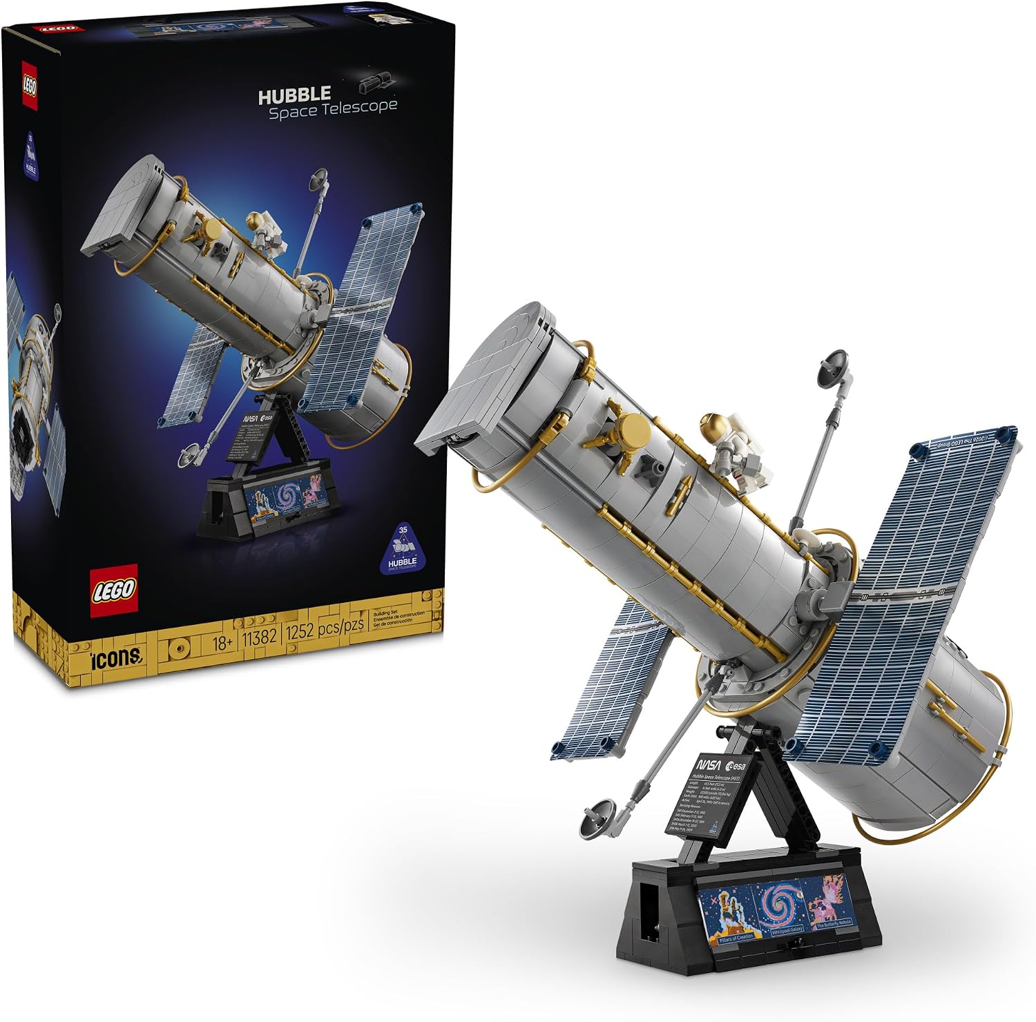 لگو سری آیکون مدل تلسکوپ فضایی هابل ۱۱۳۸۲ - LEGO Icons Hubble Space Telescope 11382