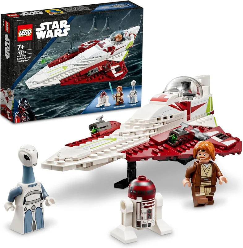 لگو سری جنگ ستارگان مدل 75333 - LEGO® Star Wars™ Obi-Wan Kenobi's Jedi Starfighter™ 75333