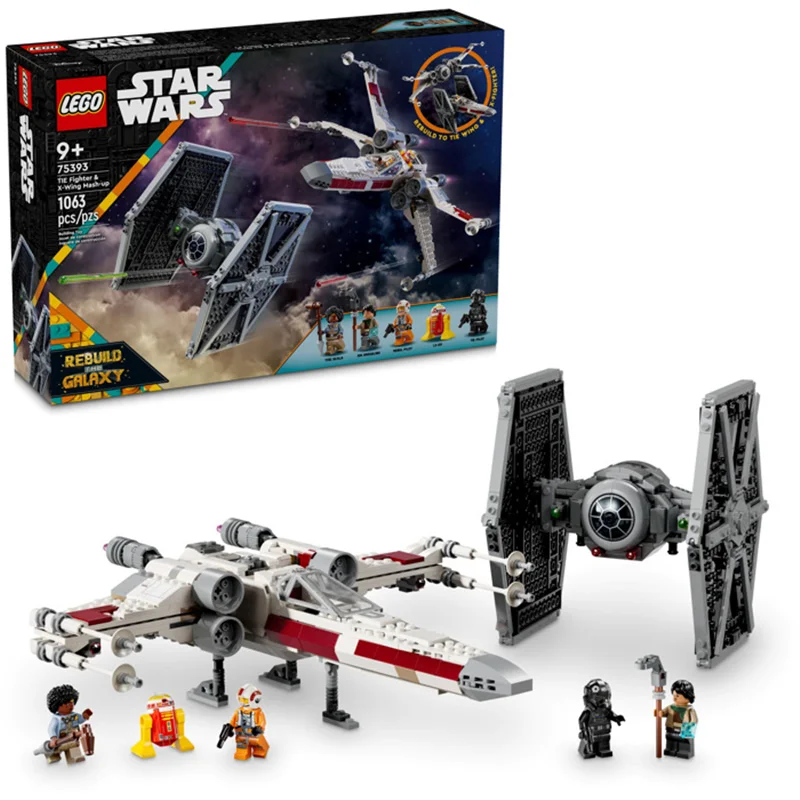 لگو سری جنگ ستارگان مدل 75393 - LEGO Star Wars TIE Fighter and X-Wing Combination 75393