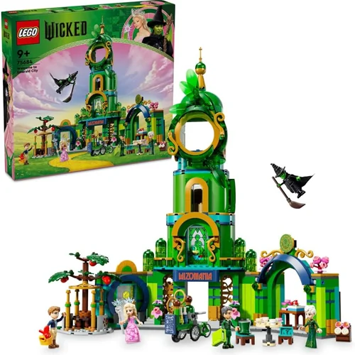 لگو سری فیلم شرور مدل به شهر زمرد خوش آمدیدwicked 75684 - LEGO Wicked Welcome to the Emerald City 75684
