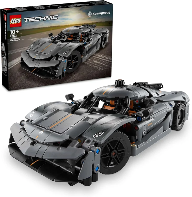 لگو سری تکنیک مدل هایپرکار Koenigsegg Jesko Absolut Grey - LEGO Technic 42173