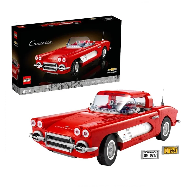 لگو سری آیکون مدل شورولت کوروت ۱۰۳۲۱ - LEGO ICONS 10321 Corvette