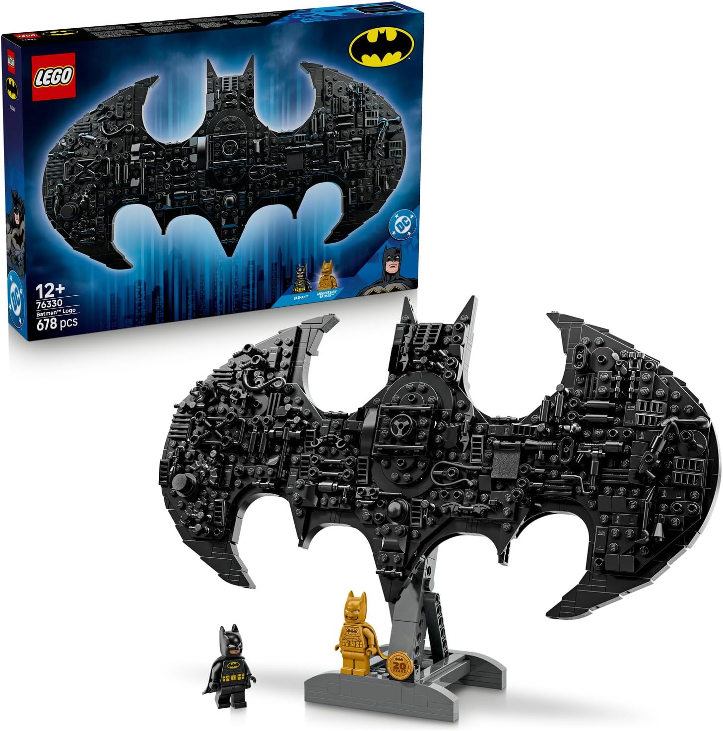 لگو سری ابر قهرمانان مدل لوگوی بتمن ۷۶۳۳۰ - LEGO DC Batman: Batman Logo 76330