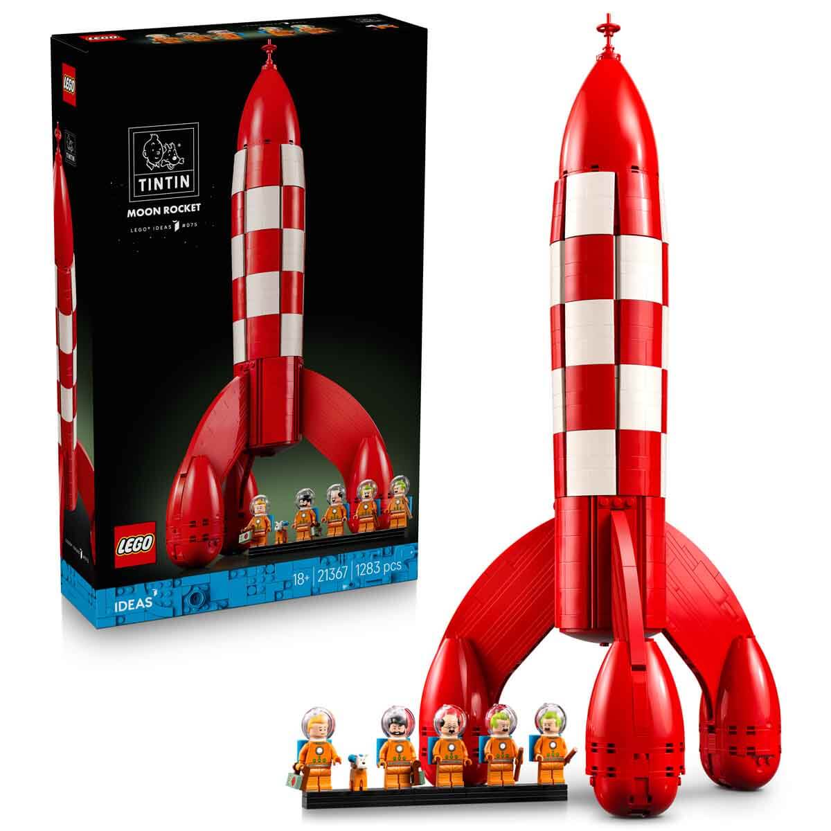 لگو سری ایده مدل موشک ماه تن‌ تن® ۲۱۳۶۷ - Lego® Ideas Tintin® Moon Rocket 21367