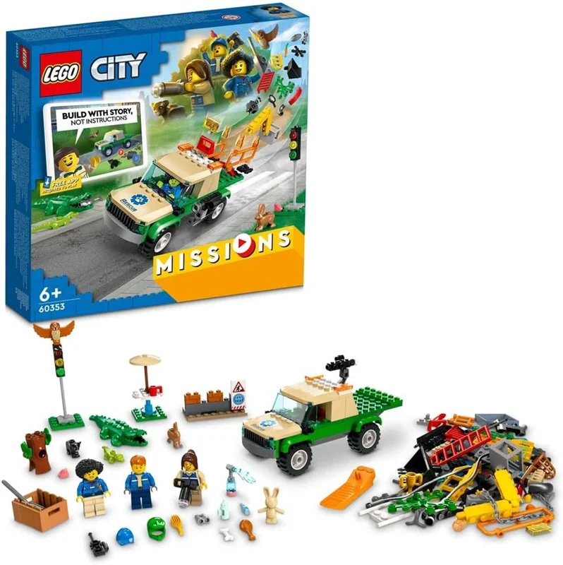 لگو سری سیتی مدل 60353 - LEGO® City Wild Animal Rescue Missions 60353