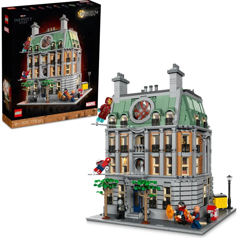 لگو سری ایده مدل ساختمان دکتر استرنج ۷۶۲۱۸ - LEGO® Marvel Sanctum Sanctorum 76218 - Collectible Doctor Strange Modular Building