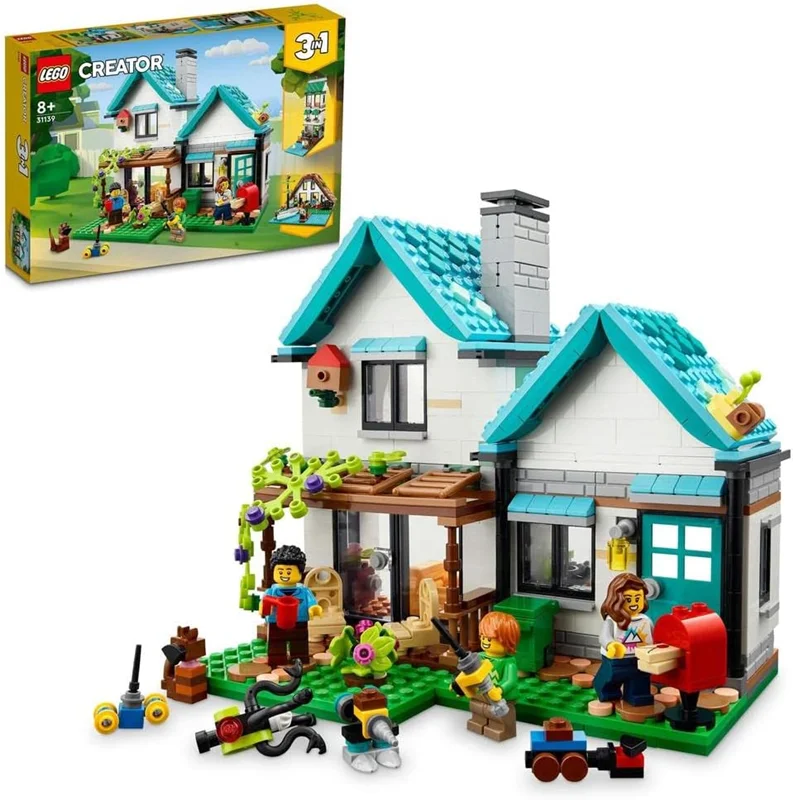 لگو سری سازنده 3 در 1 مدل خانه ناز 31139 - LEGO Creator Cute House 31139