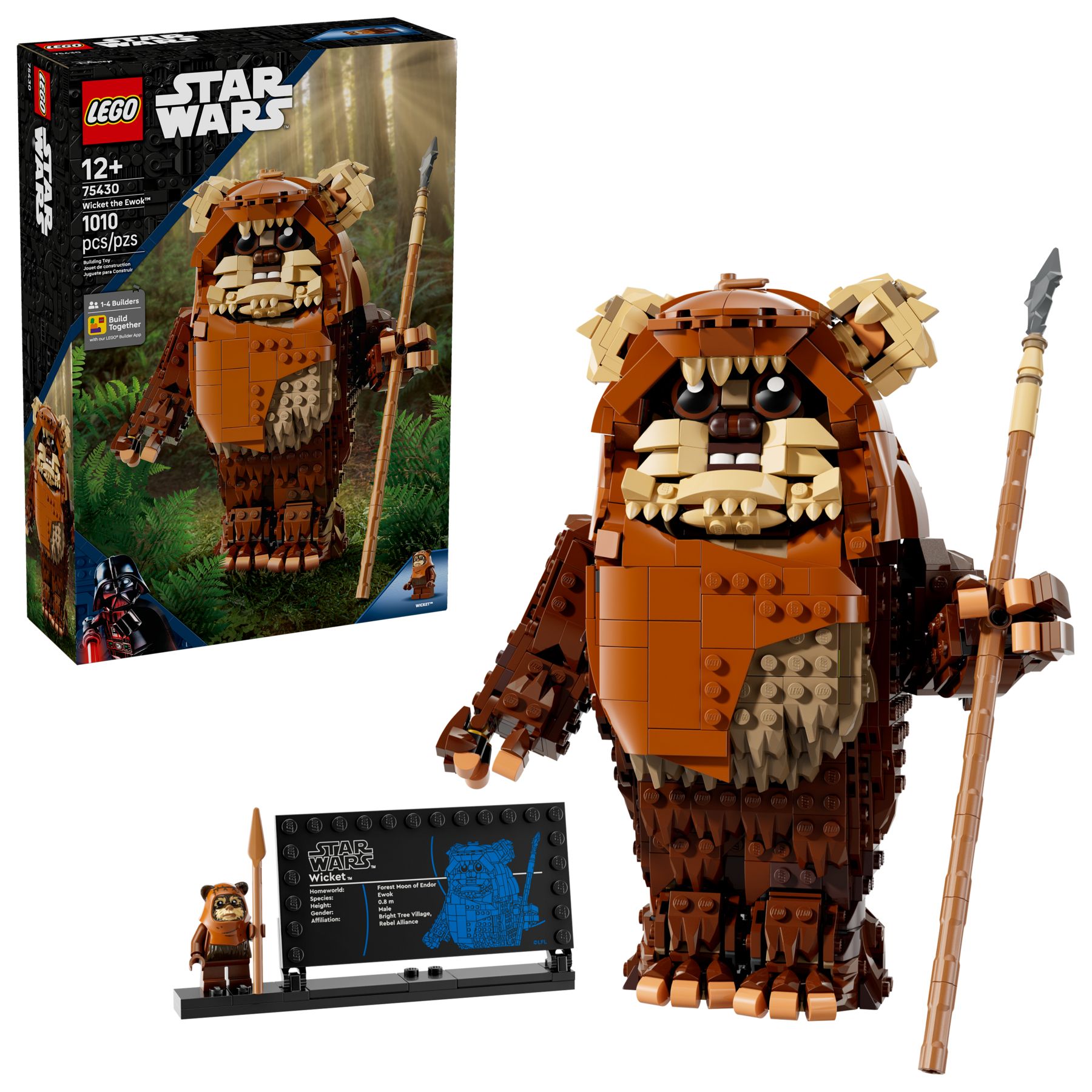 لگو سری جنگ ستارگان مدل ایوک ویکت™ 75430 - LEGO 75430 Star Wars - Ewok Wicket™