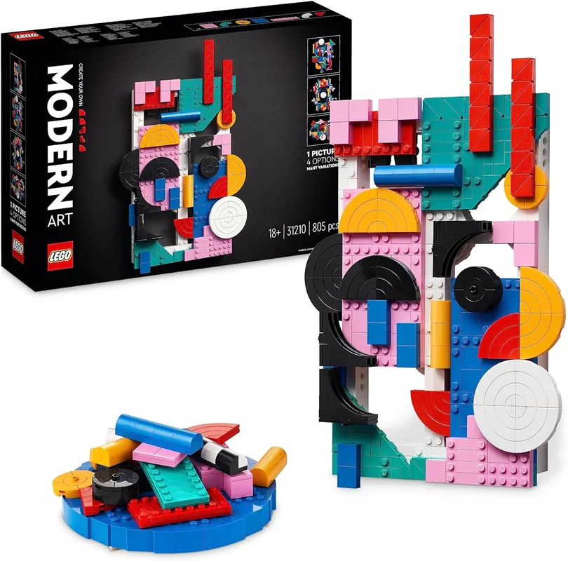 لگو سری هنر مدل تابلو هنر مدرن ۳۱۲۱۰ - LEGO Art Modern Art 31210