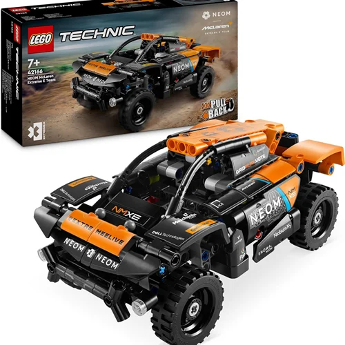لگو سری تکنیک مدل ماشین مسابقه ای مک لارن اکستریم ۴۲۱۶۶ - LEGO Technic NEOM McLaren Extreme E Race Car 42166