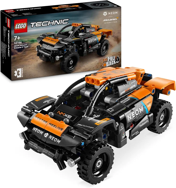 لگو سری تکنیک مدل ماشین مسابقه ای مک لارن اکستریم ۴۲۱۶۶ - LEGO Technic NEOM McLaren Extreme E Race Car 42166