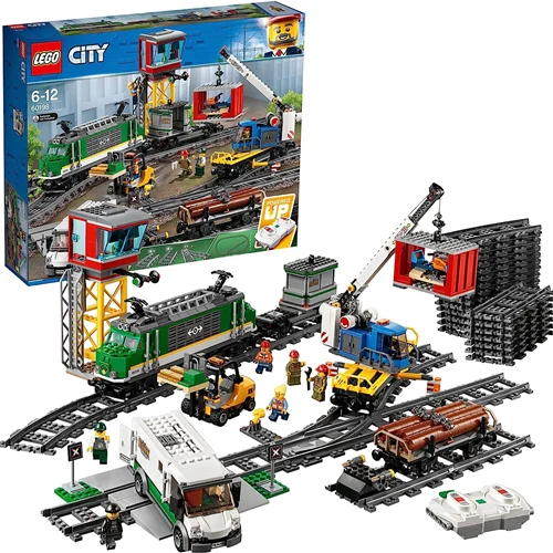 لگو سری سیتی مدل قطار باربری ۶۰۱۹۸ - LEGO City Cargo Train 60198